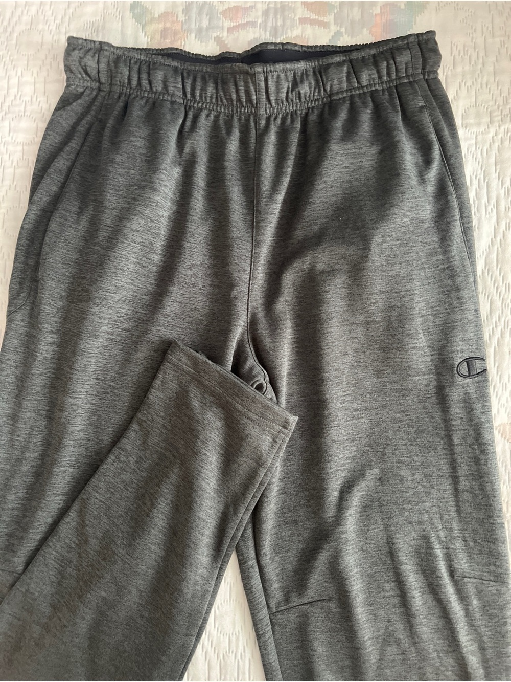 Champion Men’s Athletic Joggers – Size Medium – Charcoal Grey